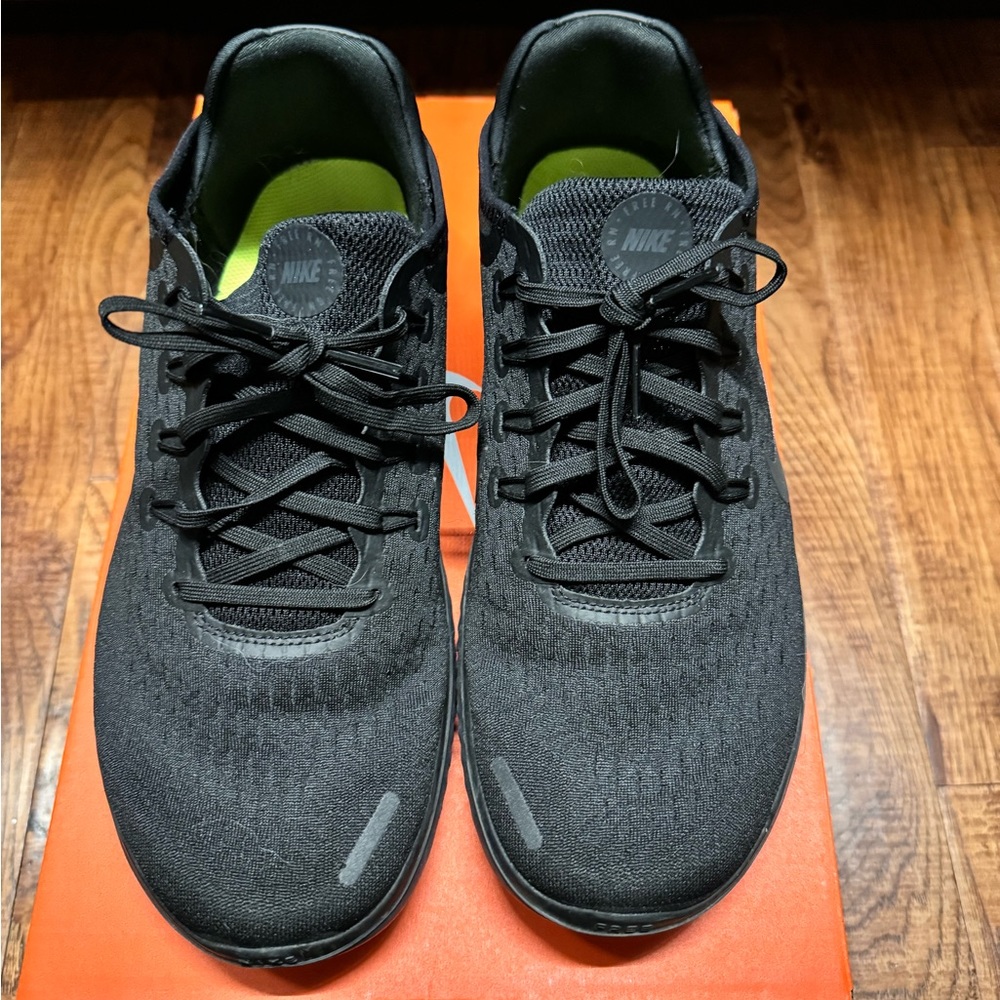 Nike Free RN 2018 'Black' Running Sneakers Black / Anthracite Size 9.5